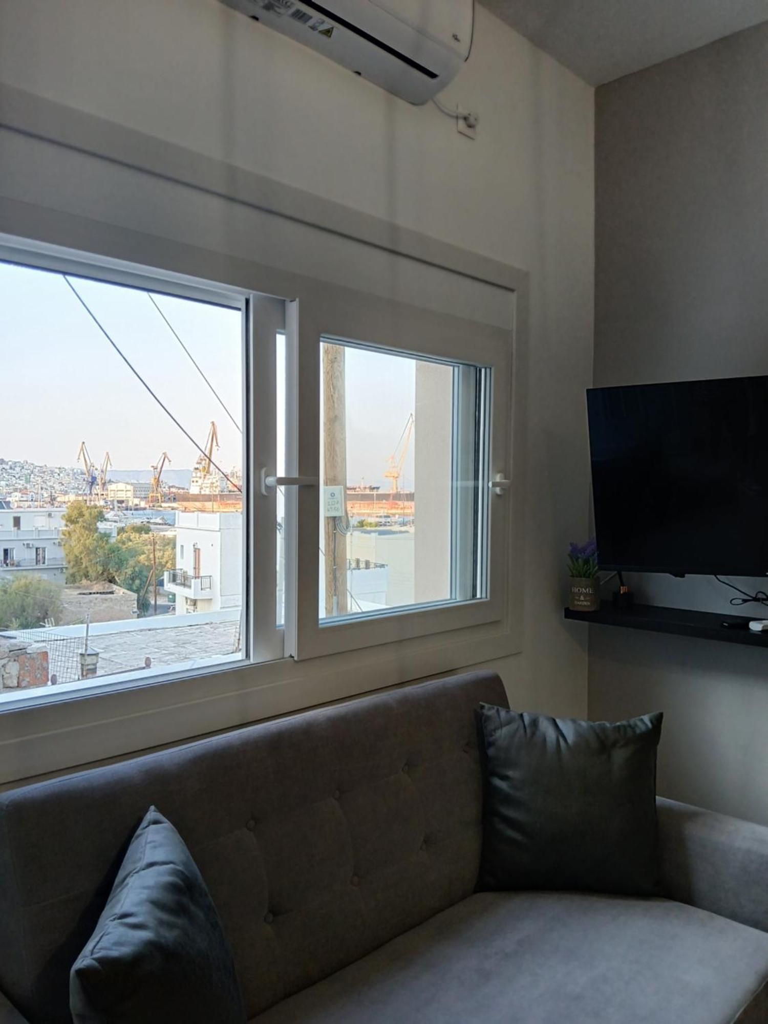 Panorama Apartment Ermoupoli Bagian luar foto